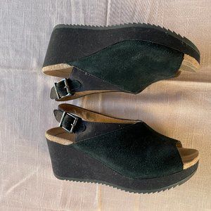 Vionic Slingback Peep Toe Platform Flatform Sandal